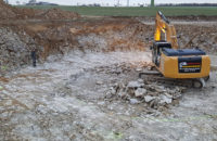 Ausschachtungsarbeiten Windkraftanlage Heinrichs Tiefbau Ausschachtungsarbeiten Windkraftanlage Heinrichs Tiefbau