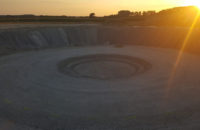 Fundamentsaushebung Windkraftanlage Fundamentsaushebung Windkraftanlage