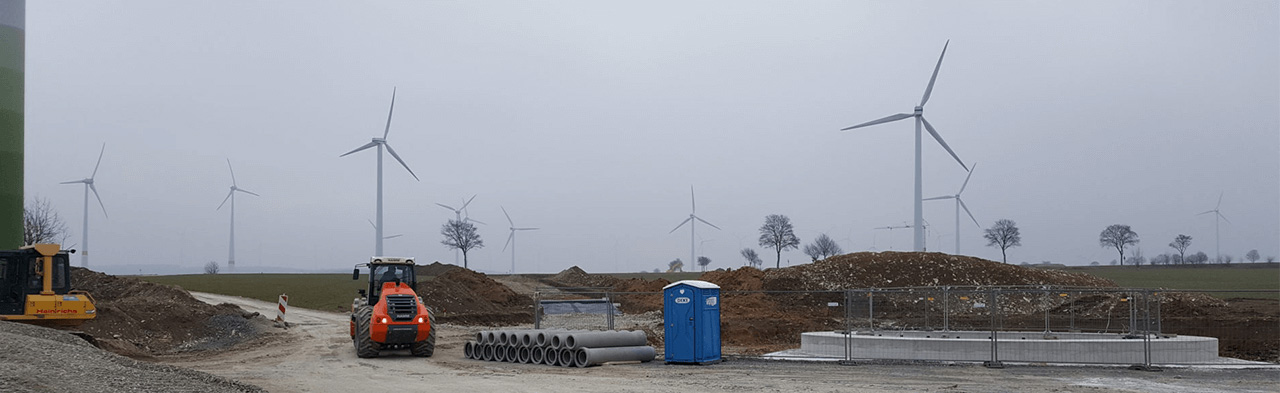 Windkraftanlagen und Windparks